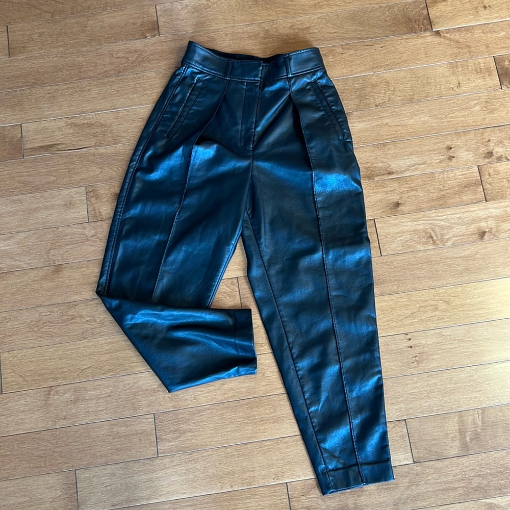 Aritzia Babaton Vegan Leather Pants